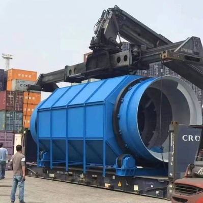Apparecchiature per l'imballaggio a grandi dimensioni ad alta velocità per rifiuti di carta, paglia e plastica 100-200 t/h