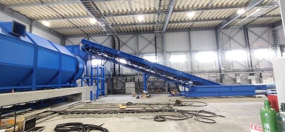 Apparecchiature motrici ad alta capacità per rifiuti di paglia di carta e imballaggi di plastica a sfera