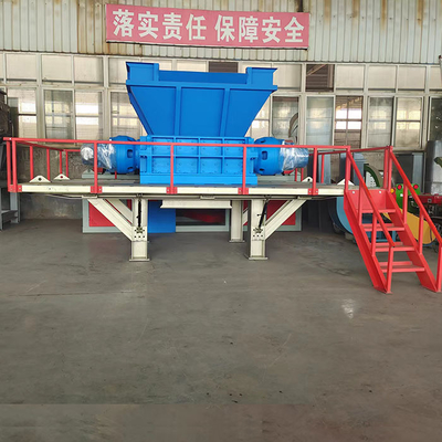 110kW Power Metal Steel Scrap e Iron Shredder Machine per la triturazione a due assi