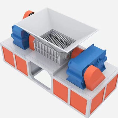 110kW Potenza Trinciatrice multifunzionale per il riciclaggio di pneumatici Legno plastico e gomma