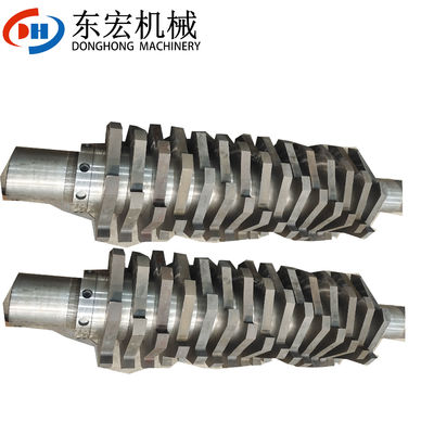 Trinciatore a doppio albero multifunzione per frantumiere a testa di plastica e rifiuti da cucina