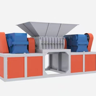 Schermatrice di rifiuti da giardino con triturazione di rottami e peso di 8000 kg