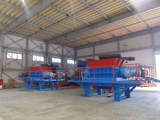 Trinciatore di materiali di alluminio per rifiuti domestici, gusci di cocco e paglia