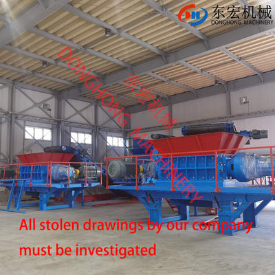 Trinciatrici in acciaio inossidabile per sacchi di plastica tessuti di legno gomma di scarto pneumatici di acciaio e altro