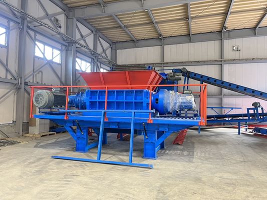 Rifiuti di plastica Bicicletta trituratrice trituratore Apparecchiature per la lavorazione dei rifiuti di legno Rifiuti e rottami di acciaio Metallo
