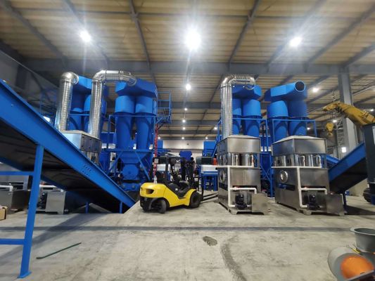 90KW Legno/metallo/gomma/plastica/cartuccio Trinciatrice con lama da coltello a scatola