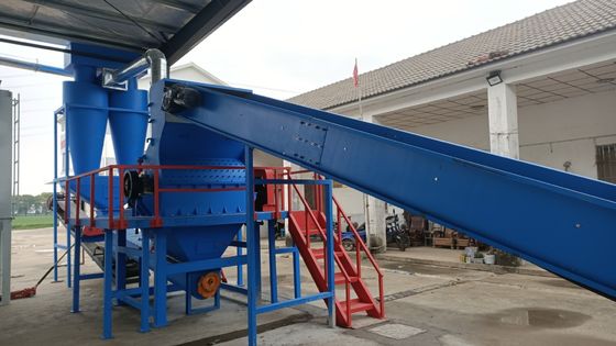 Grandi capacità 135kw Wood Chipper Crusher professionale per riciclare rifiuti di plastica