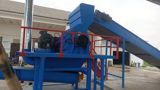 Grandi capacità 135kw Wood Chipper Crusher professionale per riciclare rifiuti di plastica