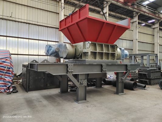 Azienda pubblicitaria Trinciatore di rifiuti solidi per la linea di triturazione dei rifiuti domestici Peso 8000KG