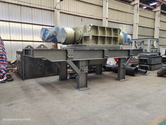 8000 kg Peso Quattoriacciato per la frantumazione dei rifiuti industriali per negozi di materiali da costruzione