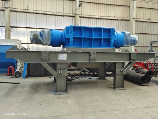 Potente trituratrice a doppio asse da 110 kW per elettrodomestici multifunzionali