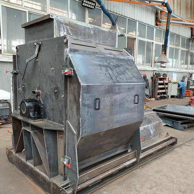 6000 kg Drop Hammer Chip Feed Crusher con motore personalizzato e Shakron Dust Collector