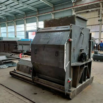 6000 kg Drop Hammer Chip Feed Crusher con motore personalizzato e Shakron Dust Collector