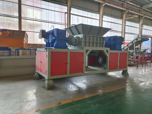 Trituratore di paglia a doppio asse personalizzato ad alta capacità per attrezzature di allevamento agricolo