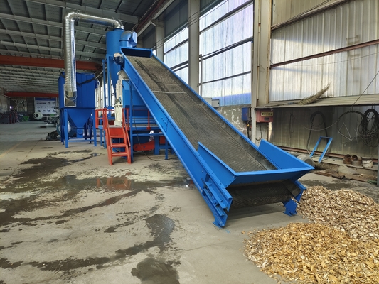 Importazione di cuscinetti di grande capacità paglia segatura di mais triturazione di pellet di legno martello trituratore