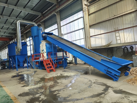 Importazione di cuscinetti di grande capacità paglia segatura di mais triturazione di pellet di legno martello trituratore