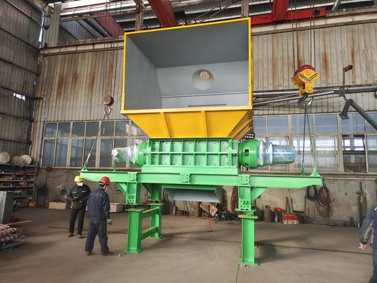 Linea di produzione multifunzionale di grandi tritare per la triturazione e il riciclaggio di rottami di acciaio