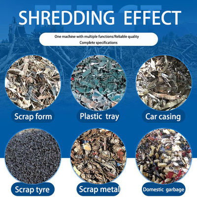 110kW di potenza in acciaio inossidabile scarto frigorifero triturazione e smontaggio linea di produzione